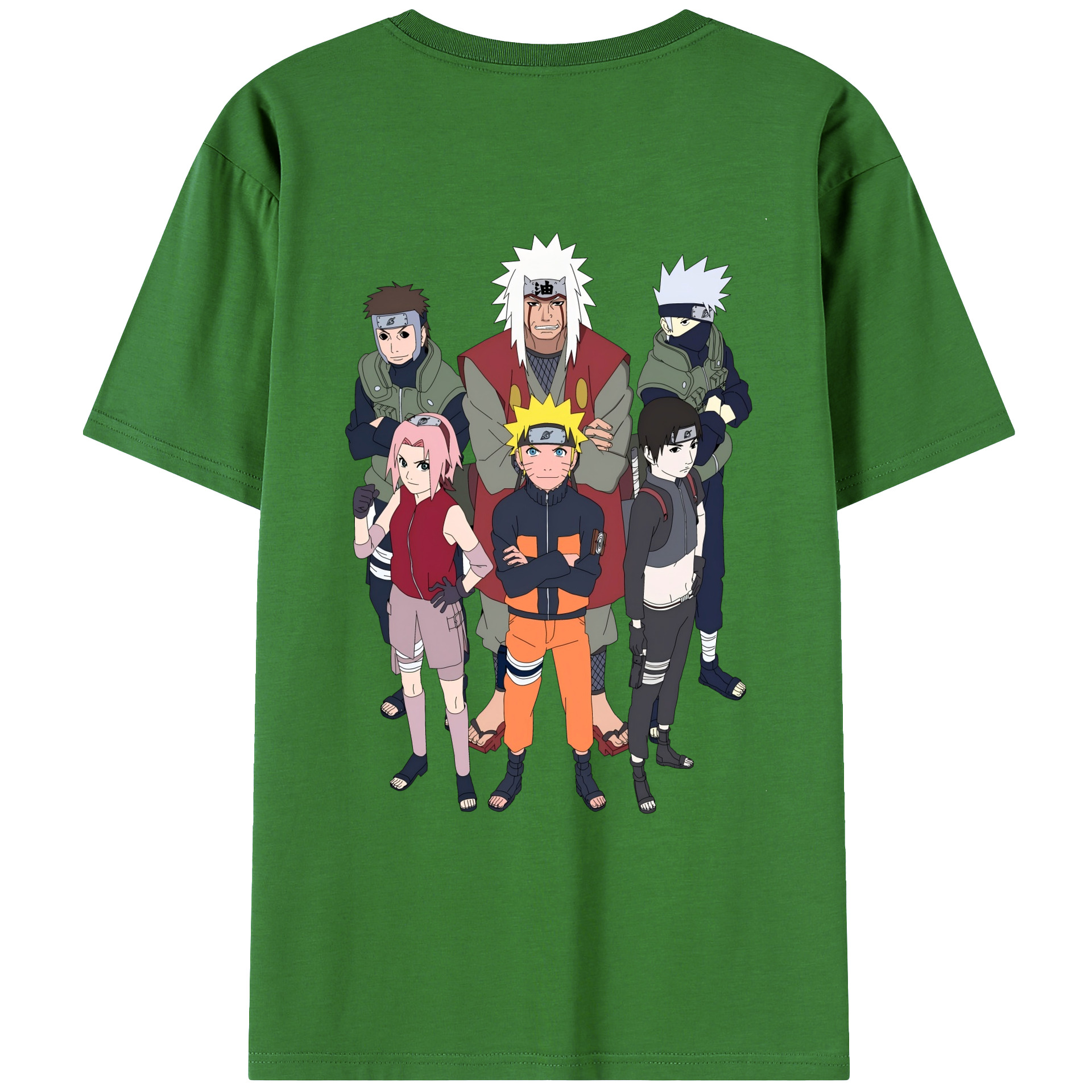 （画像用） NARUTO -ナルト- うずまき ナルト Uzumaki Naruto レディース半袖Tシャツ(バックプリント)